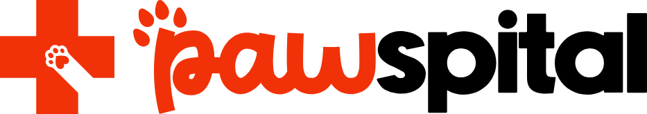 Pawspital cross mark logo