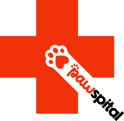 Pawspital cross mark logo